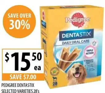 Supabarn PEDIGREE DENTASTIX offer