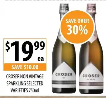Supabarn CROSER NON VINTAGE SPARKLING offer