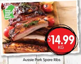 Aussie Pork Spare Ribs