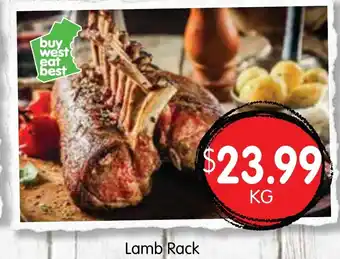 Spudshed Lamb Rack offer