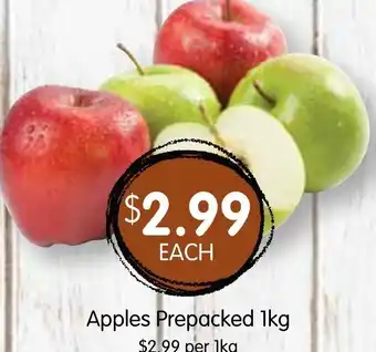 Spudshed Apples Prepacked 1kg offer