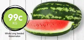 Spudshed Whole Long Seeded Watermelon offer