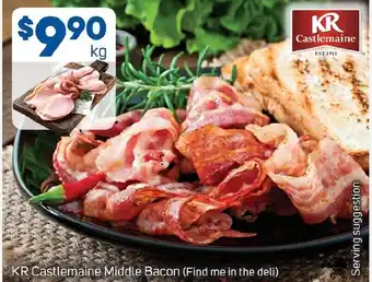 Foodland KR Castlemaine Middle Bacon offer