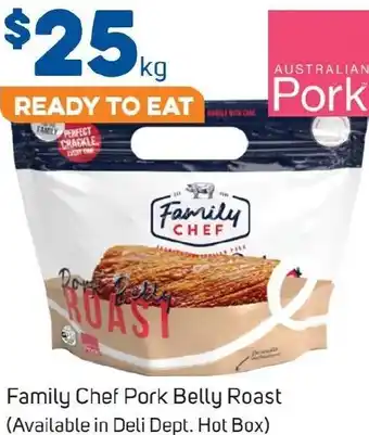 Foodland Family Chef Pork Belly Roast offer