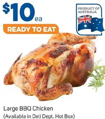 Foodland Large BBQ Chicken offer