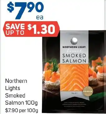 Northern Lights Smoked Salmon 100g