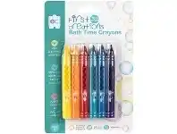 Officeworks First Creations Bath Crayons 5 Pack Assorted offer