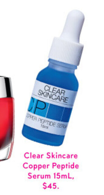 Priceline Clear Skincare Copper Peptide Serum 15mL offer