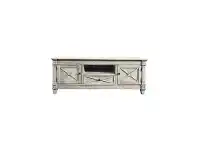 LivingStyles Manoville Reclaimed Elm Timber 2 Door 1 Drawer TV Unit, 140cm offer
