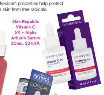 Skin Republic Vitamin C 6% + Alpha Arbutin Serum 30mL