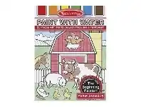 Officeworks Melissa and Doug Melissa & Doug Paint With Water Farm Animals offer