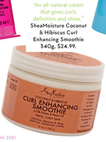 Priceline SheaMoisture Coconut & Hibiscus Curl Enhancing Smoothie 340g offer