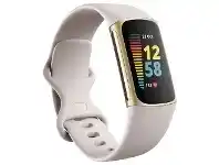 Officeworks Fitbit Charge 5 Fitness Watch White offer