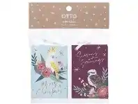 Otto Christmas Gift Tag 10 Pack Birds