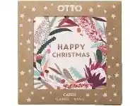 Officeworks Otto Christmas Cards 10 Pack Star offer