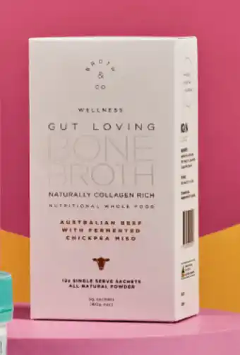 Priceline Broth & Co Gut Loving Bone Broth 5g Sachets 12 Pack offer