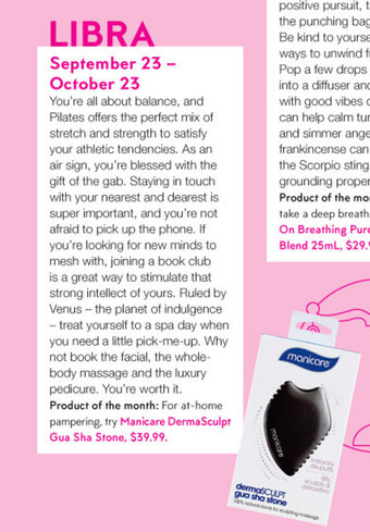 Priceline Manicare DermaSculpt Gua Sha Stone offer