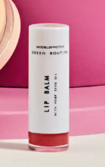 Priceline Models Prefer Green Routine Lip Balm 3.8g in Peach offer