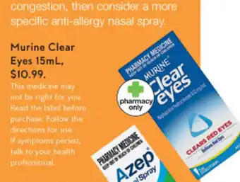 Priceline Murine Clear Eyes 15mL offer
