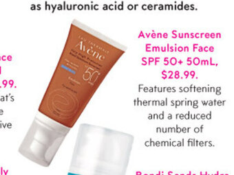 Priceline Avene Sunscreen Emulsion Face SPF 50+ 50mL offer