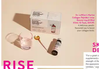 Priceline Dr. LeWinn's Marine Collagen Peptide+ Inner Beauty Liquid Shot 50mL 10 Pack offer