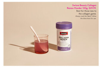 Priceline Swisse Beauty Collagen Renew Powder 120g offer