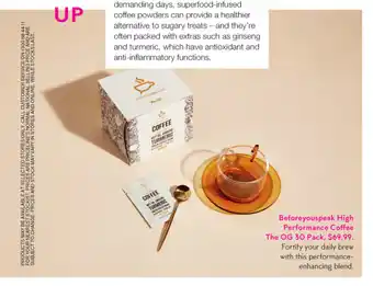 Priceline Beforeyouspeak High Performance Coffee The OG 30 Pack offer