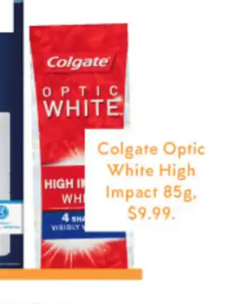 Priceline Colgate Optic White High Impact 85g offer