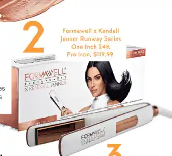 Priceline Formawell x kendall Jenner Runway Series One Inch 24K Pro Iron offer