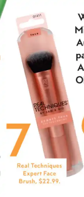 Priceline Real Techniques Expert Face Brush offer