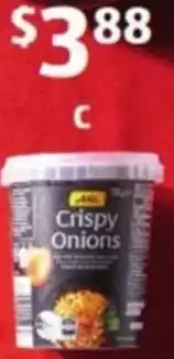ALDI C Asia Specialities Crispy Onions 150g offer
