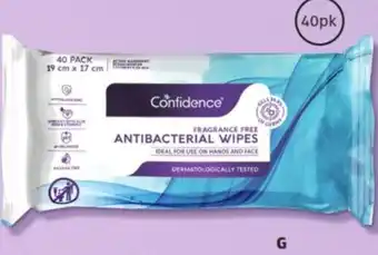 G Antibacterial Wipes 40pk