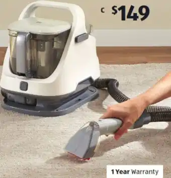 ALDI C Carpet and Upholstery Spot Cleaner 1 Year Warranty offer