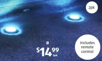 ALDI B Submersible Pool Light 2pk offer