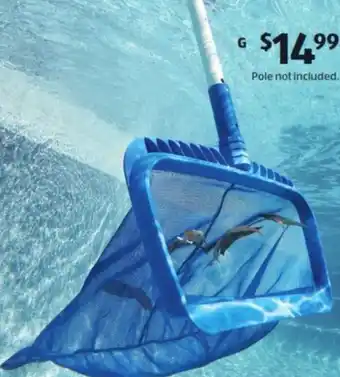 ALDI G Pool Leaf Rake or Curved Flexible Wall Brush offer