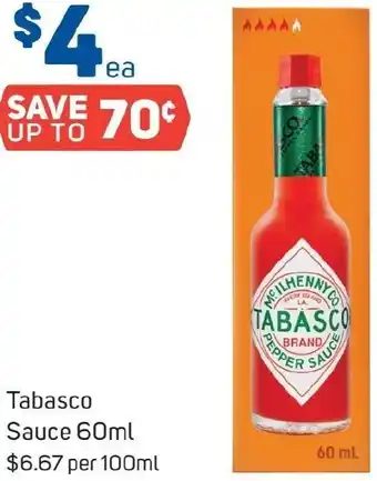 Tabasco Sauce 60ml