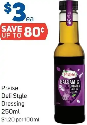 Foodland Praise Deli Style Dressing 250ml offer