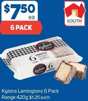 Foodland Kytons Lamingtons 6 Pack Range 420g offer
