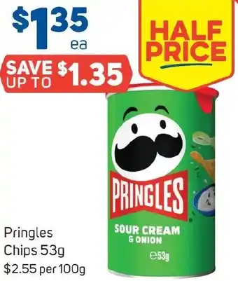Foodland Pringles Chips 53g offer
