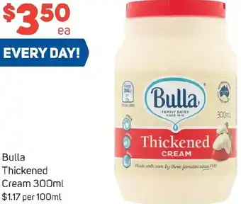 Foodland Bulla Thickened Cream 300ml offer