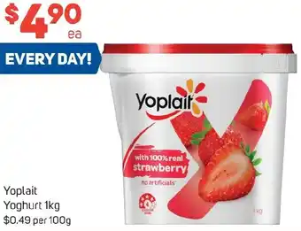 Foodland Yoplait Yoghurt 1kg offer