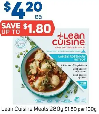 Foodland Lean Cuisine Meals 280g offer