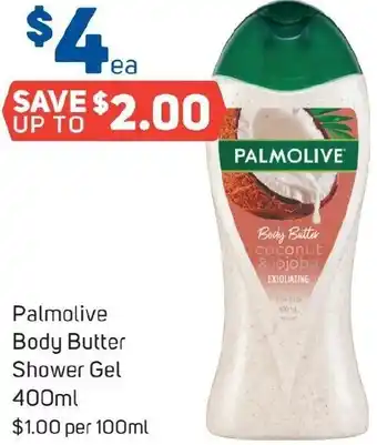 Foodland Palmolive Body Butter Shower Gel 400ml offer