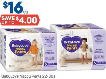 Foodland BabyLove Nappy Pants 22-38s offer