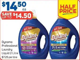 Foodland Dynamo Professional Laundry Liquid 2 Litre offer
