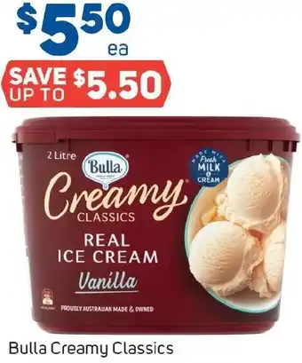 Foodland Bulla Creamy Classics offer