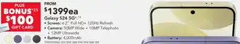 Harvey Norman Galaxy S24 5G offer