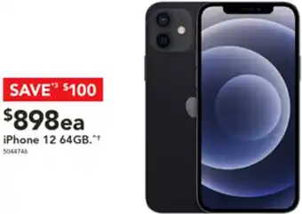 Harvey Norman iPhone 12 64GB offer