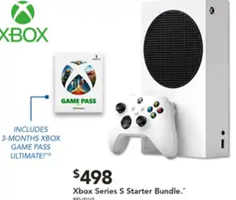 Harvey Norman Xbox Series S Starter Bundle offer