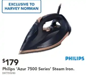 Harvey Norman Philips 'Azur 7500 Series' Steam Iron offer